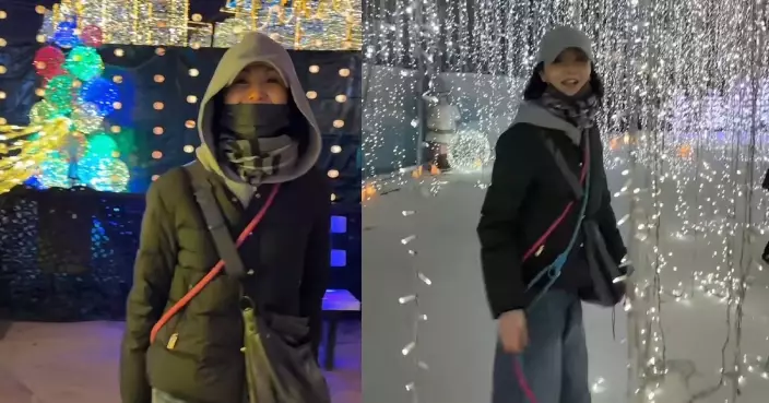 張曼玉素顏拍賀年Vlog拜年 帶愛犬睇燈飾騷