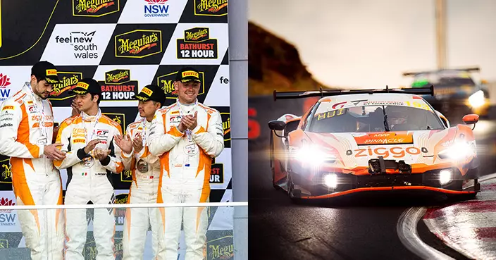 港車手許建德新季首戰馬到功成 奪澳洲巴瑟斯特12小時賽銅盃季軍