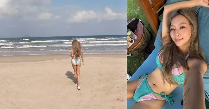 何雁詩赴越南渡假享受陽光與海灘 Stephanie貼泳裝照晒Fit爆身材