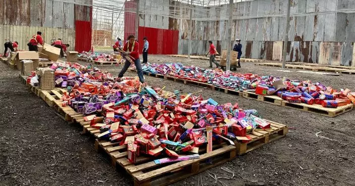 澳門新春爆竹煙花火箭燃放活動結束 逾2.5萬人次入場