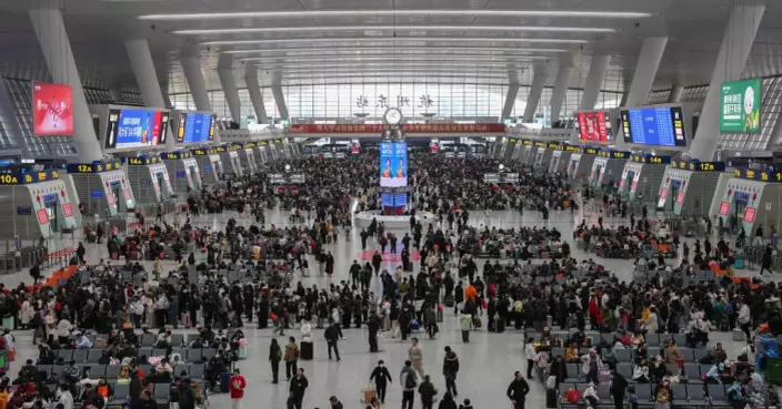 內地春節黃金周最後一日　全國鐵路迎返程客流高峰