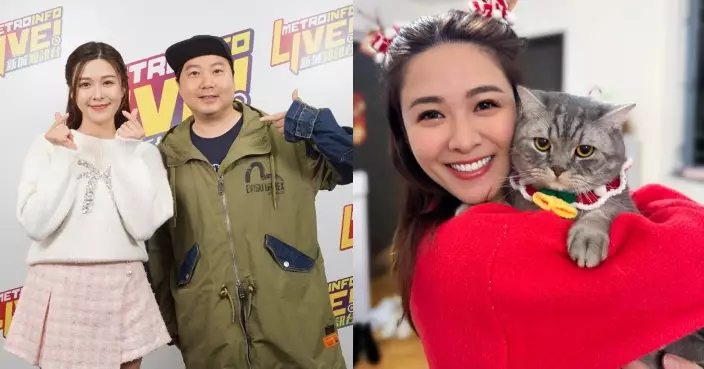 江嘉敏擔任《健康關梨事之毛孩同你講「心」事》客席主持 笑認貪食要向愛貓學習