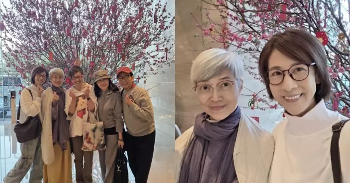 三度痛失摯親走過生死關口 陳敏兒新春與好友團年氣色好轉