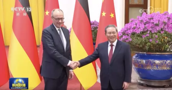 李強晤默茨  稱中方願同德方加強溝通推動兩國合作走深走實