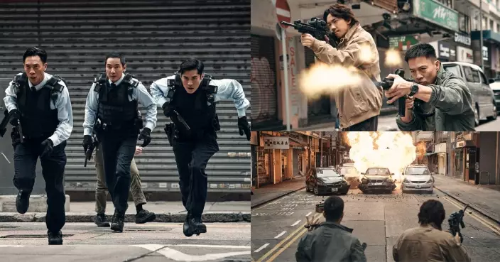 《衝鋒：火拼》尖沙咀鬧市槍戰曝光！實景拍攝子彈橫飛震撼力爆錶