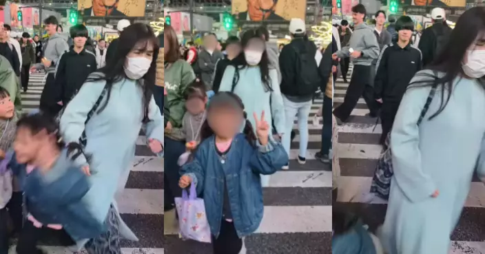 台灣女童東京澀谷打卡遭女子大力猛撞仆倒 遊日小心「撞人族」