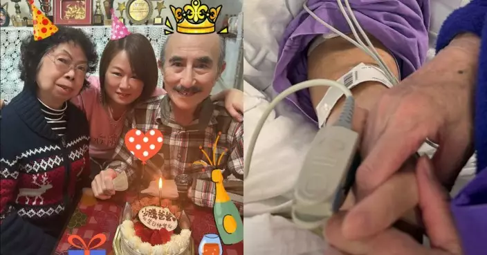 陳芷盈爸爸再度入院 為撐愛女追夢延遲退休做清潔工