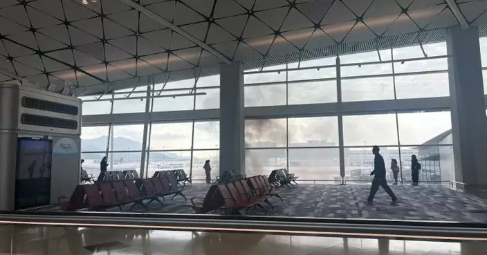 機場停機坪電機房發生火警 3條登機橋需暫時關閉