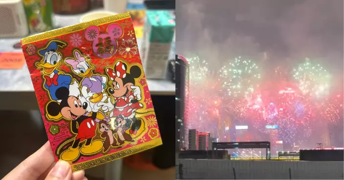 台女遊港搭小巴趕睇煙花  暖心司機「的士速度」趕車兼派利是 網讚：香港旅遊大使