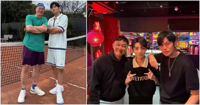 周杰倫陳奕迅澳洲切磋球技上演「天王對決」  王俊凱加入變跨地域音樂高峰會