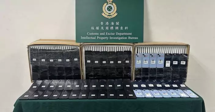 海關檢120萬元懷疑冒牌手提電話　拘捕45歲貨車司機