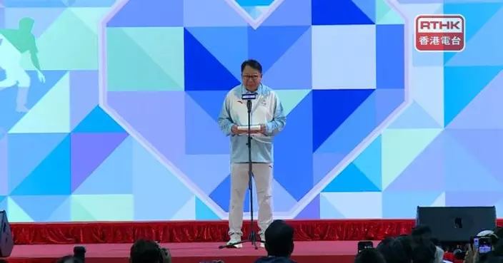 陳國基稱十五運會香港賽區義工規模創紀錄　成為運動員最堅實後盾