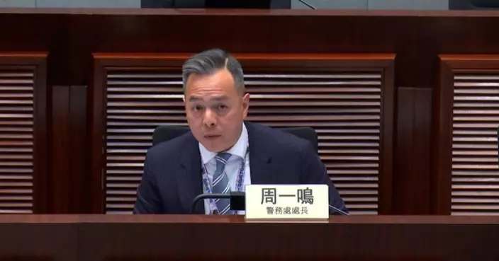 國安處截至去年底拘385人　周一鳴稱對危害國家安全者絶不手軟