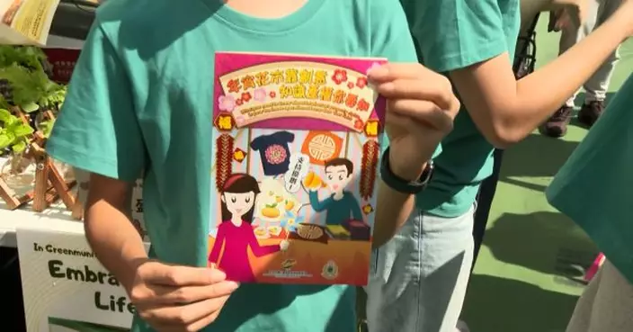 年宵市場開鑼　海關向檔主呼籲不要違法售賣侵權物