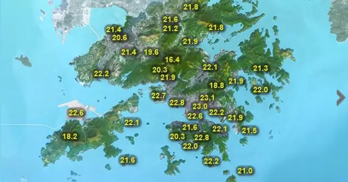 天文台錄得最低氣溫22度　有記錄以來除夕最高