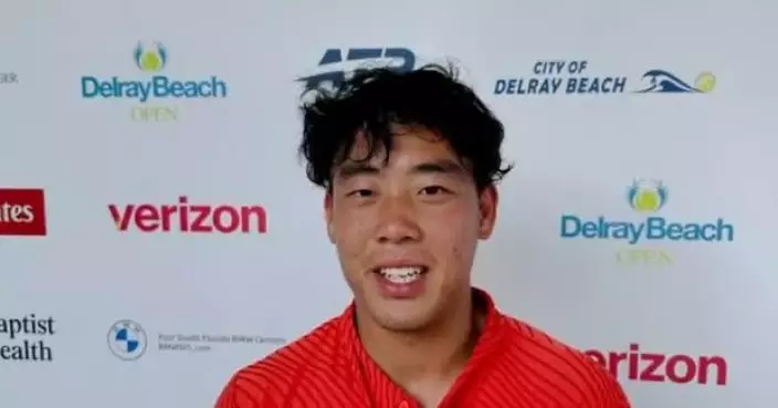 ATP德拉海灘網球賽　黃澤林挫中島布蘭登闖入八強