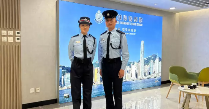 52歲副教授完成370小時訓練加入輔警  浸大學生圓夢立志以同理心服務市民