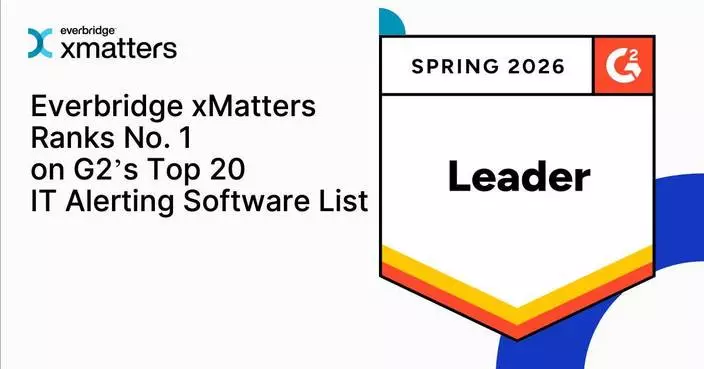 Everbridge xMatters 獲G2評選為IT警報軟件榜首