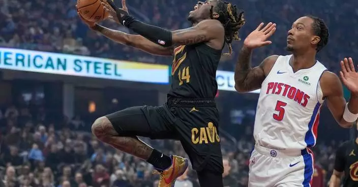 Jaylon Tyson與Harden合轟40分 克里夫蘭騎士挫東岸龍頭底特律活塞