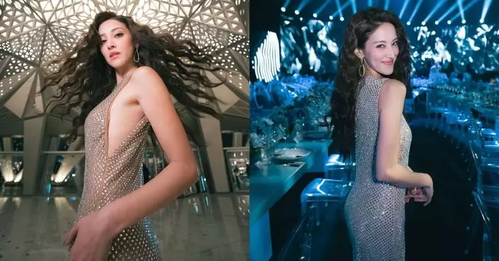 陳凱琳低胸晒線貴氣逼人 獲邀上《浪姐7》成搶手貨