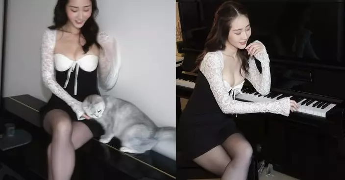 「東張女神」陳曉彤疑遭雪藏 IG晒超低胸鋼琴照自救