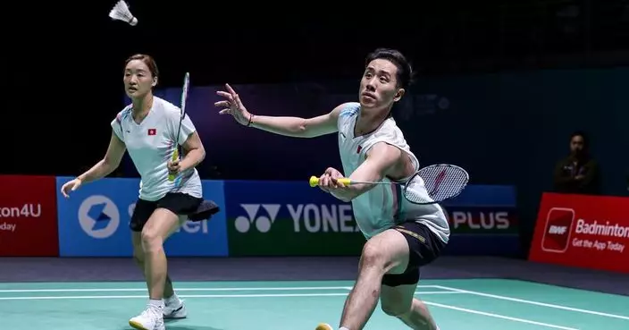 世界羽聯巡迴賽全英公開賽　「鄧謝配」晉8強