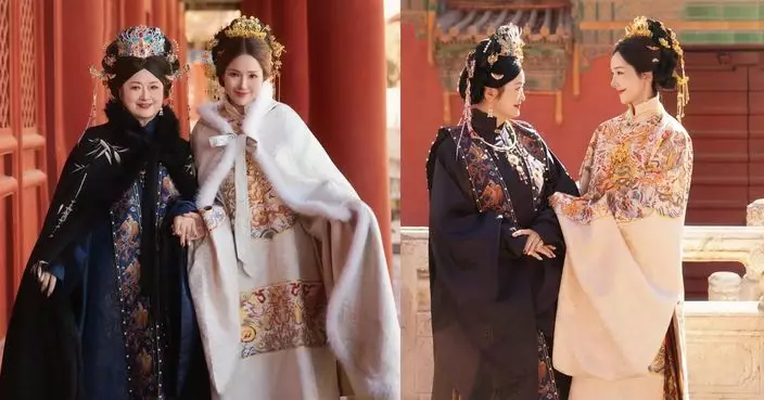 李亞男激罕晒清裝母女照 網民激讚：兩母女都咁靚！