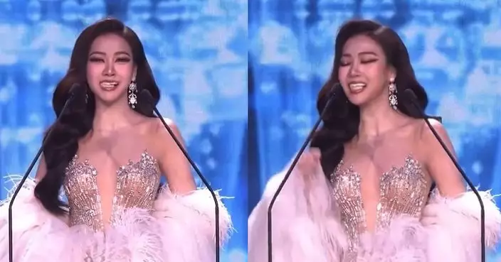 台上自我介紹牙齒貼片突脫落 泰選美佳麗應變超專業獲全場歡呼
