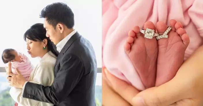 鄭丹瑞榮升外公！鄭瑤公布囡囡英文名：她就是我的整個宇宙