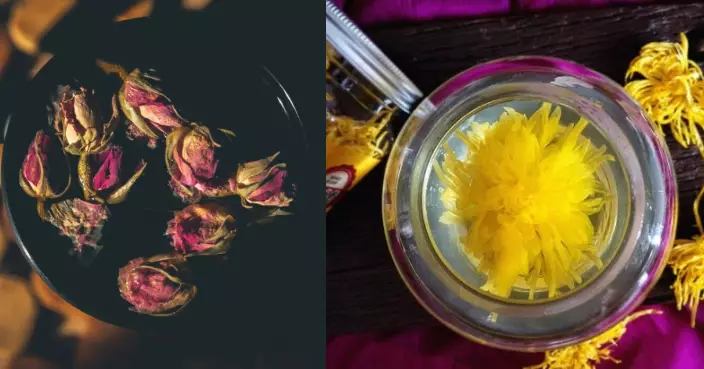 四月飲花茶有講究 玫瑰花茶與菊花茶性味各異需按體質挑選