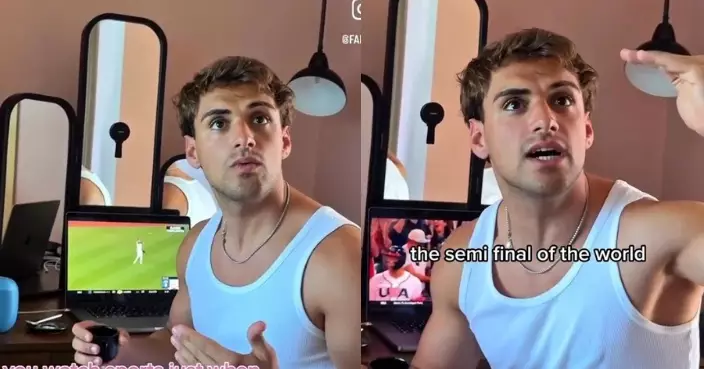 睇世界棒球經典賽遭女友笑「一日球迷」 意網紅真摯說1說話感動網民