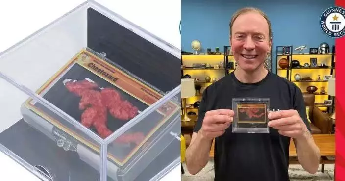 美形似Pokémon「噴火龍 」奇多粟米脆片拍賣逾68萬成交 創世界紀錄