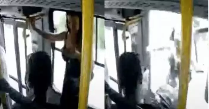 巴士高速轉彎車窗突碎裂 巴西女靠窗站遭拋出車外頭撞地 搶救3日後不治