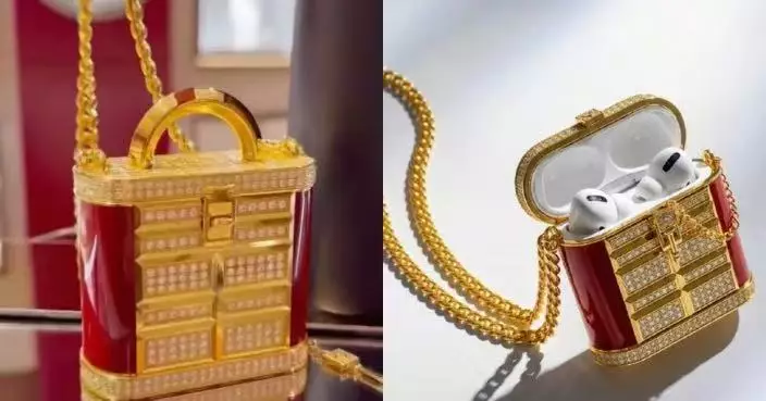 全國限量1件！周大福「足金耳機盒」發售價約90萬已售出 網民見相以為AI