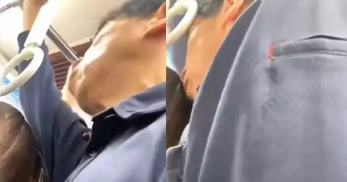 列車內舔女乘客頭髮 日男變態行徑曝光引公憤 律師：或涉違法惟舉證困難