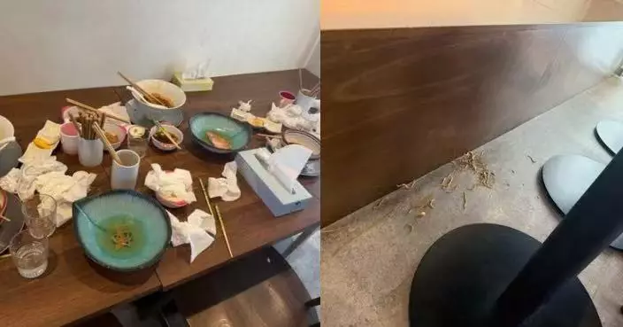 3大3小家庭吃4碗拉麵留滿桌紙巾殘渣 日拉麵店PO相提醒禮儀遭惡意刷負評