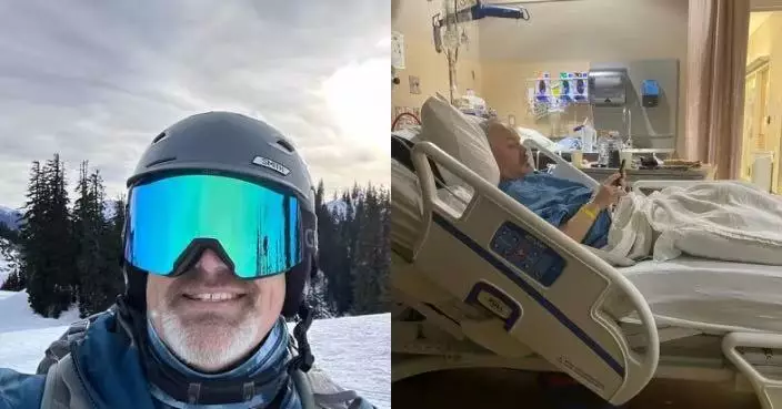 滑雪遇雪崩遭活埋4小時 美漢手機在旁卻無法求救 獲妻查定位救回一命