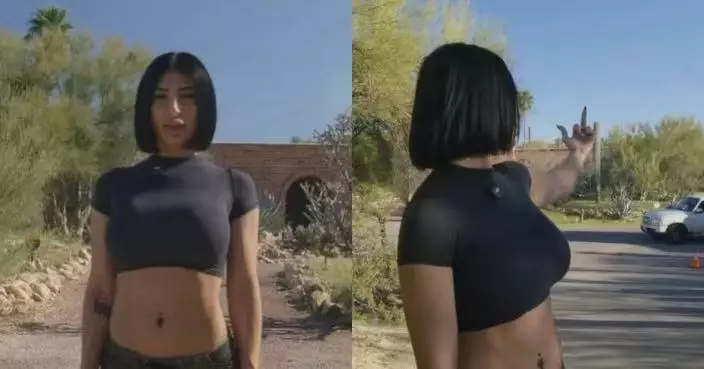 美國婦疑遭綁架至今未被尋獲 網紅露肚穿熱褲闖案發現場拍片被批博流量