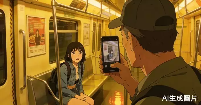 港鐵女被尾隨偷拍求助 車廂內男士無動於衷 幸熱心女乘客挺身而出