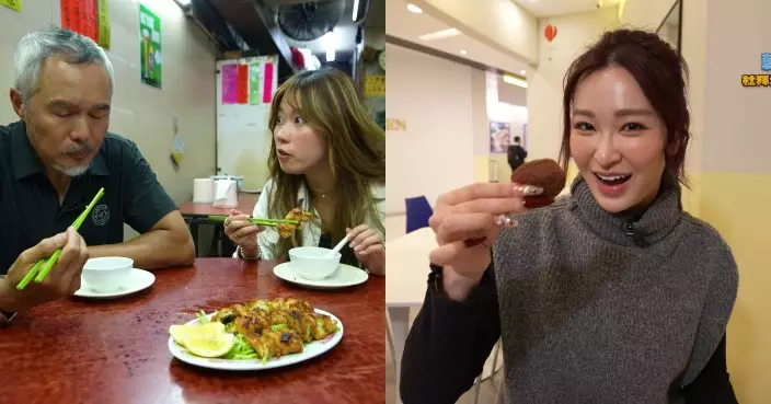 美食新聞報道｜黃婧靈嚐懷舊手工菜 伍倩彤撐杜拜朱古力熱潮未退