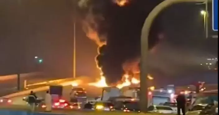 伊朗局勢 | 美國駐沙特大使館遭無人機襲擊起火