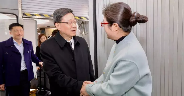 全國兩會｜李家超到訪中央港澳辦、國務院港澳辦新辦公樓