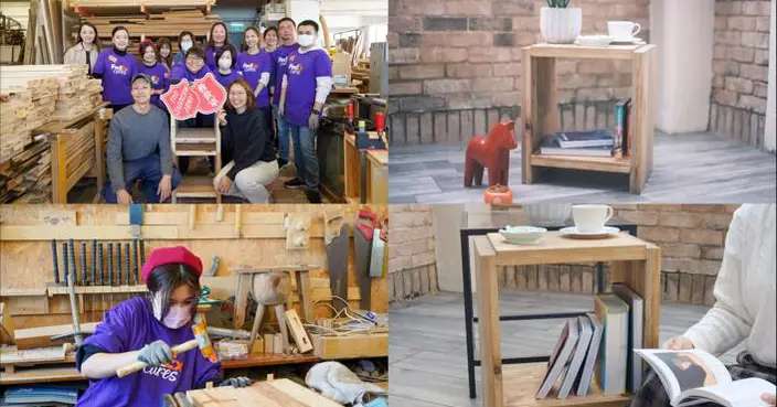 FedEx 聯同救世軍升級再造木卡板成多用途木櫃 助基層家庭改善家居收納空間