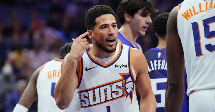 NBA太陽橫掃帝王連勝兩場 Devin Booker復出貢獻17分