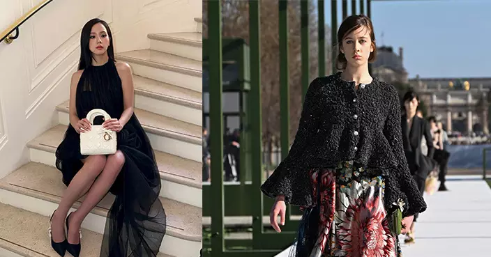 巴黎時裝周2026 Dior秋冬系列仙氣登場 Jisoo、安雅泰萊采兒星光閃耀杜樂麗花園