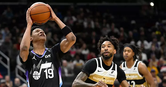 Ace Bailey狂轟32分助爵士挫巫師 Trae Young華盛頓首戰失利