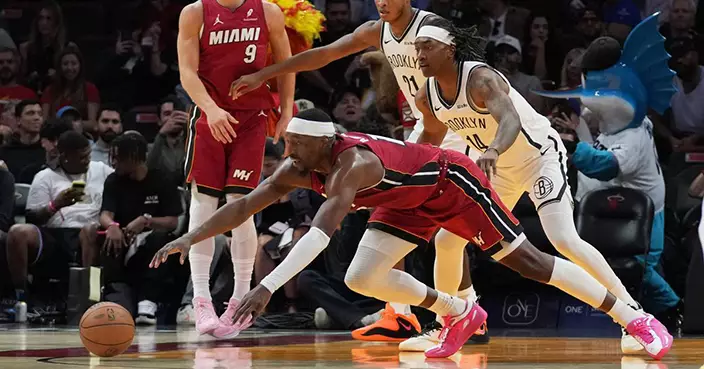 NBA熱火大勝籃網126比110 籃網慘吞十連敗