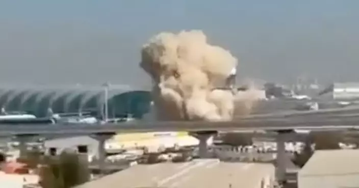 中東局勢｜迪拜國際機場疑遭無人機擊中 阿聯酋航空暫停當地航班