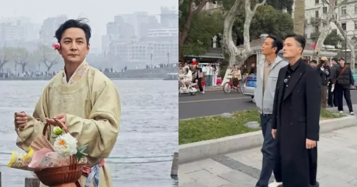 兩大千禧男神同框錄節目 吳彥祖漢服造型搶鏡卻被批似路人