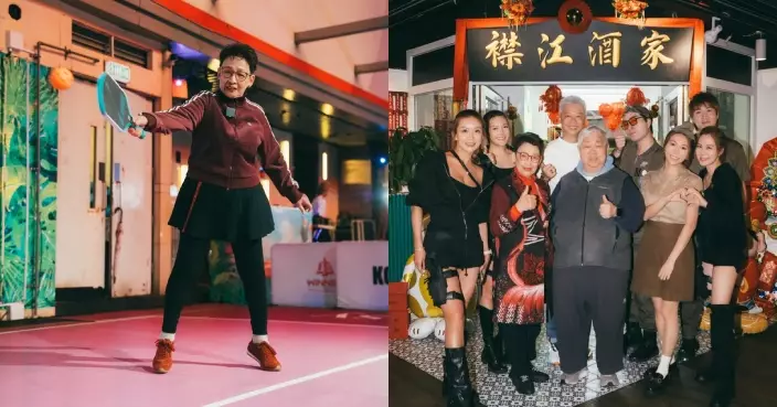 80歲馮素波嘗試新事物打匹克球減磅 黃婉曼帶隊歎懷舊點心補充體力